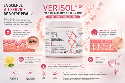 Collagen Skin Booster fraise et citron 171 g