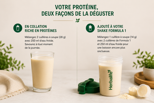 Mélange pour boisson protéinée Vanille 588 g