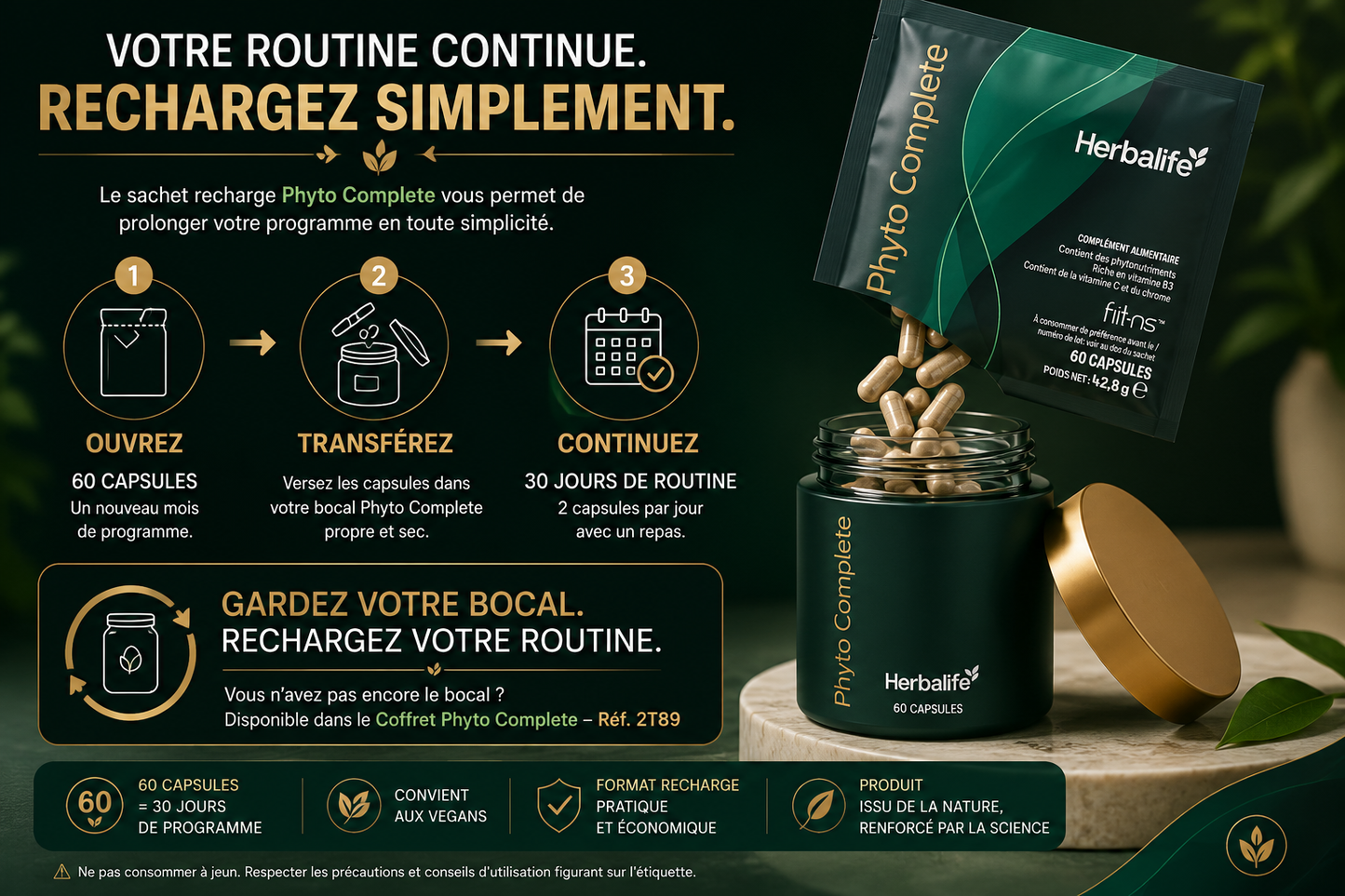 Sachet Phyto Complete 60 capsules