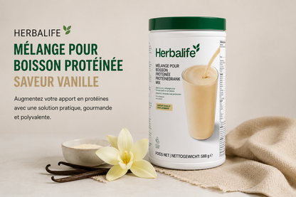 Mélange pour boisson protéinée Vanille 588 g