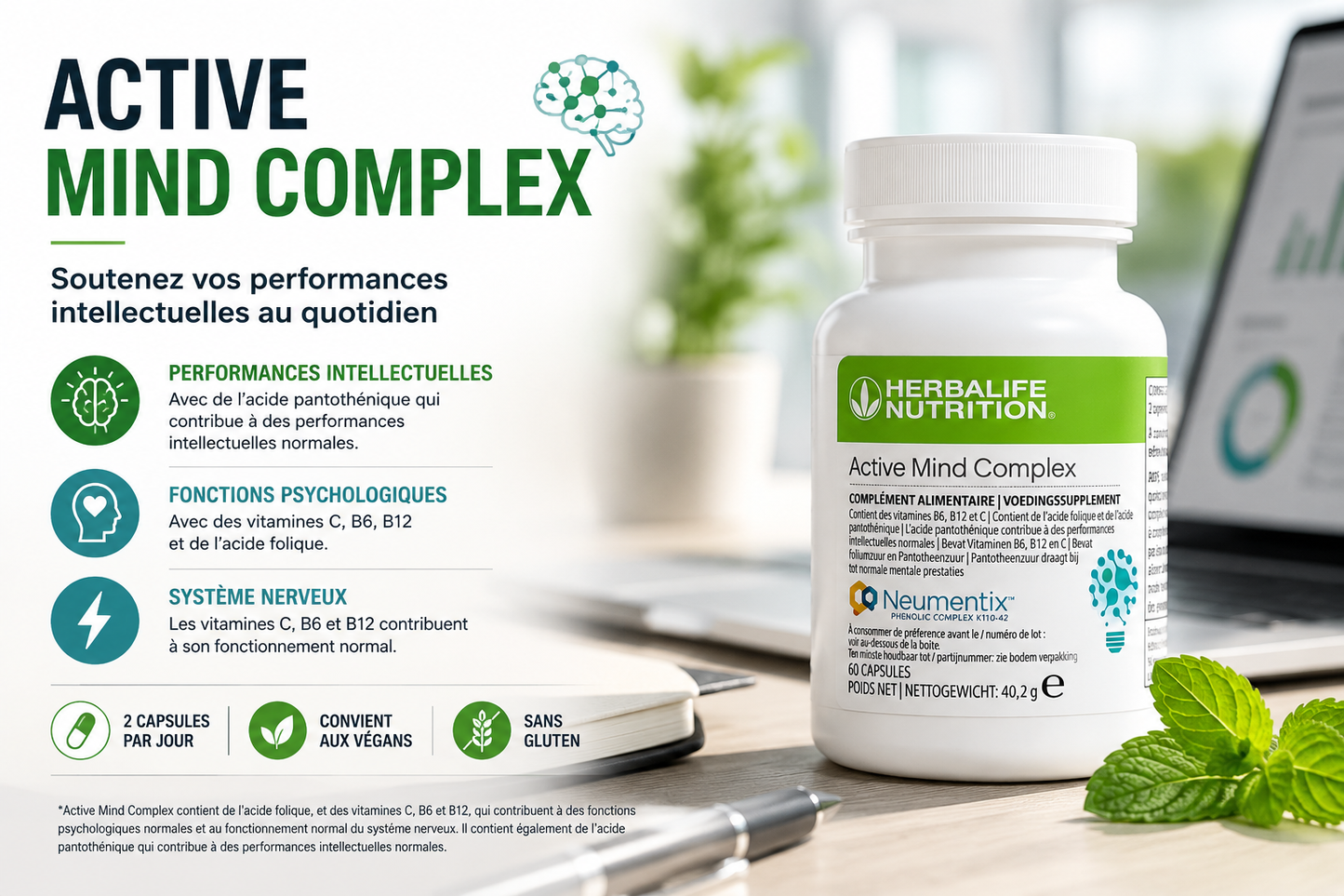 Active mind 60 capsules