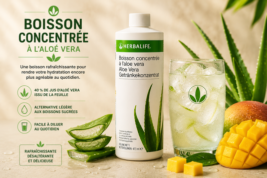 Boisson Concentrée à l’Aloe Vera 473 ml
