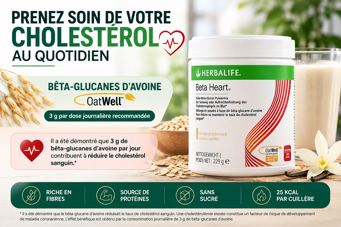 Beta Heart® Vanille 229 g