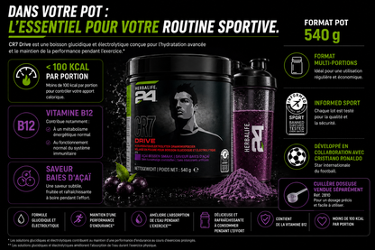 Herbalife24 - Boîte CR7 Drive Baies d'açai 540 g