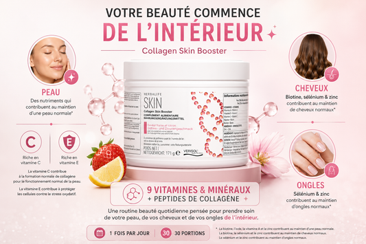 Collagen Skin Booster fraise et citron 171 g
