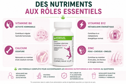 Formula 2 Complexe vitamines et minéraux femme 60 comprimés – 85.3 g