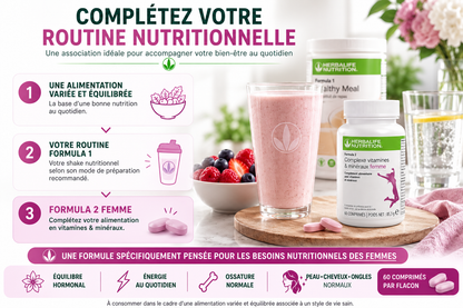 Formula 2 Complexe vitamines et minéraux femme 60 comprimés – 85.3 g