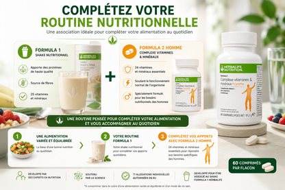 Formula 2 Complexe vitamines et minéraux homme 60 comprimés – 85.3 g