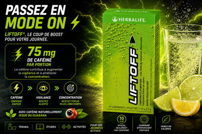 Liftoff® Citron-Citron vert 10 sachets de 4,5 g