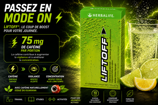 Liftoff® Citron-Citron vert 10 sachets de 4,5 g