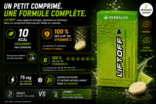 Liftoff® Citron-Citron vert 10 sachets de 4,5 g