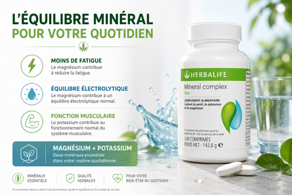 Mineral complex Plus 120 comprimés - 142.8 g