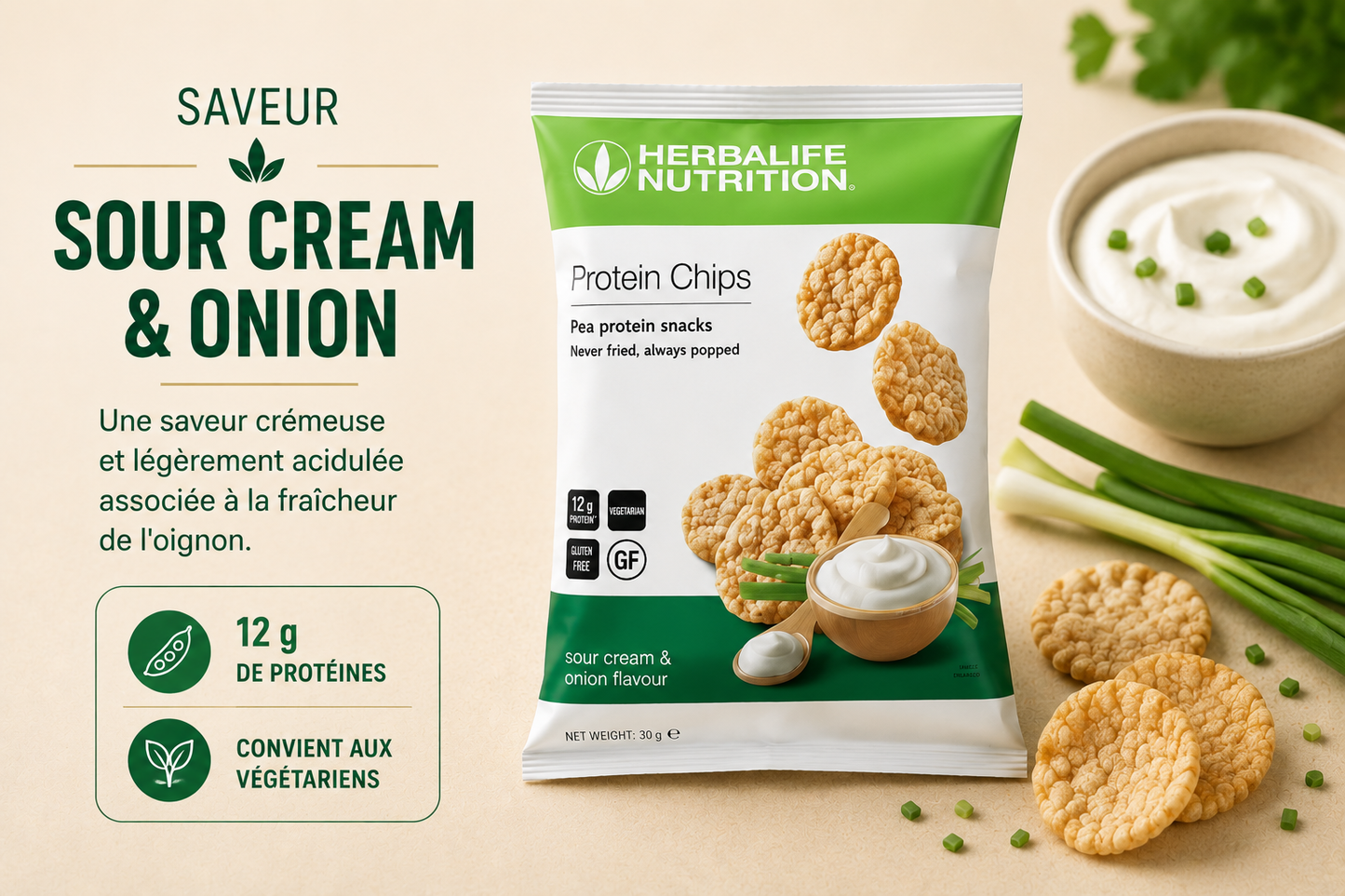 Chips Protéinées 10 sachets de 30g