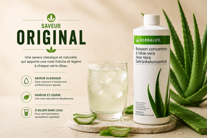 Boisson Concentrée à l’Aloe Vera 473 ml