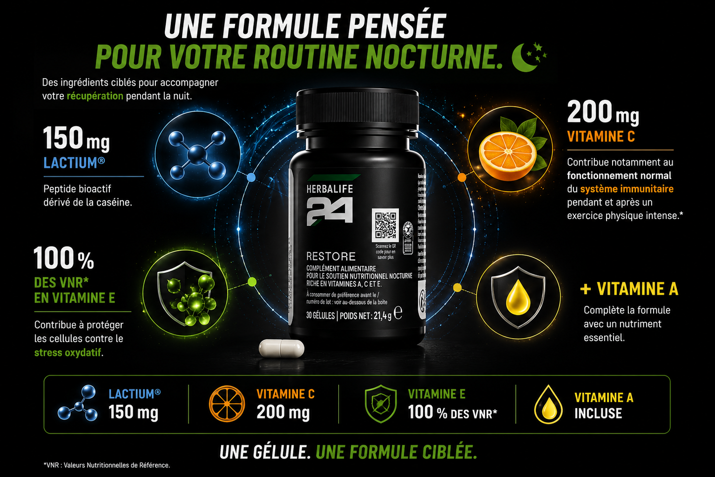 Herbalife24 - Restore 30 capsules