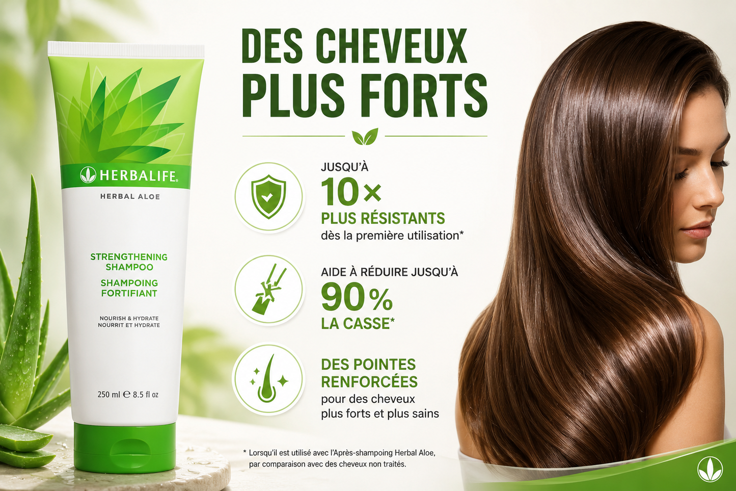 Shampoing Fortifiant Herbal Aloe